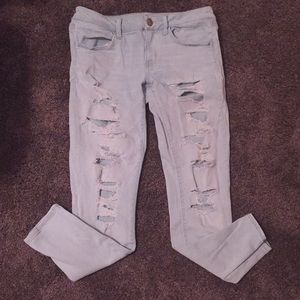 Super low rise jegging